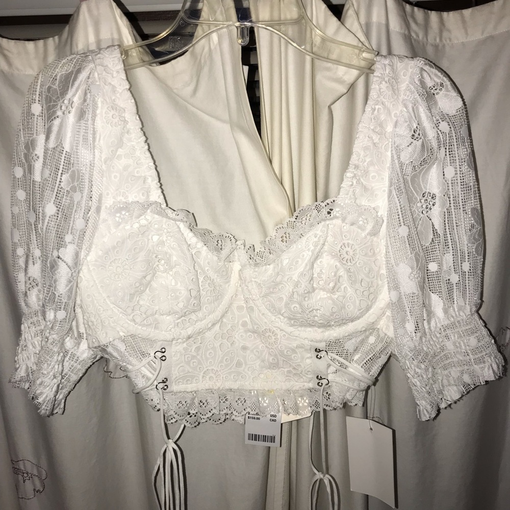 for love and lemons lace bustier
